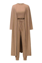 Load image into Gallery viewer, Luxe In Loungewear 3 pc. Tank, Pants, Cardigan Lounge Set (multiple color options)

