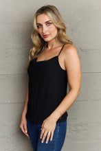 Load image into Gallery viewer, For The Weekend Loose Fit Cami in Black
