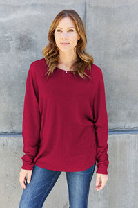 A Classic Move Round Neck Long Sleeve T-Shirt (multiple color options)
