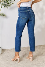 Load image into Gallery viewer, Crop It Like It&#39;s Hot Cropped Straight Jeans by Bayeas
