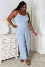 Load image into Gallery viewer, Feeling Fun Spaghetti Strap V-Neck Jumpsuit (multiple color options)

