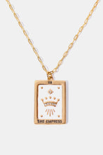 Load image into Gallery viewer, Mystical Charms Tarot Card Pendant Necklace (multiple options)
