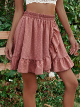 Load image into Gallery viewer, Sweetest Song Ruffle Hem Elastic Waist Mini Skirt

