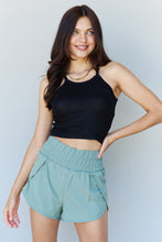 Load image into Gallery viewer, Everyday Staple Soft Modal Short Strap Ribbed Tank Top in Black
