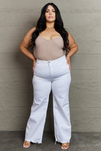 Load image into Gallery viewer, Raelene High Waist Wide Leg Jeans in White by RISEN
