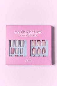 So Pink Beauty - Press On Nails COLLECTION 2 (multiple color & design options)