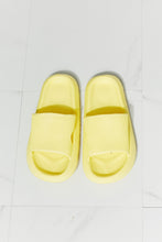 Load image into Gallery viewer, Sliding Into Comfort Open Toe Slide in Yellow
