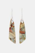 Load image into Gallery viewer, Handcrafted Natural Stone Dangle Earrings (gold or silver)
