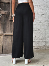 Load image into Gallery viewer, Take Me To The City Ruched High Waist Wide Leg Pants
