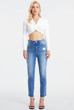 Load image into Gallery viewer, Paityn High Waist Distressed Raw Hew Skinny Jeans by Bayeas
