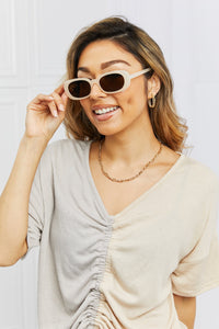 Oval Full Rim Sunglasses (3 color options)