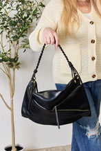 Load image into Gallery viewer, Her Chic Adventure Vegan Leather Shoulder Bag with Pouch  (2 color options)
