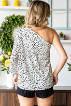 Load image into Gallery viewer, The Natural World Leopard One-Sleeve Blouse
