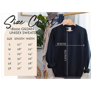 "Watch Him Turn It For My Good" with Sleeve Accent Print Sweatshirt