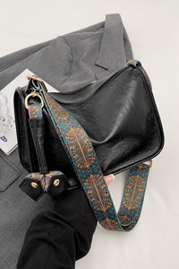 Urban Explorer Vegan Leather Shoulder Bag (multiple color options)
