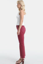 Load image into Gallery viewer, Alaina High Waist Distressed Raw Hem Flare Jeans by Bayeas
