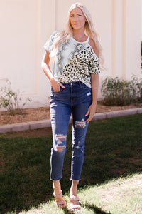 Wildly Chic Cutout Tee