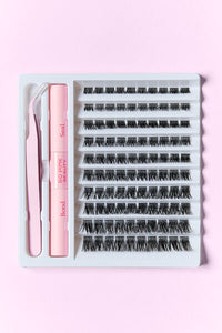 So Pink Beauty -  Faux Mink DIY Eyelashes Cluster Multipack (multiple style & length options)