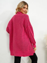 Load image into Gallery viewer, Love Story Open Front Dropped Shoulder Cardigan
