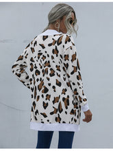 Load image into Gallery viewer, Fall in the City Leopard Open Front Cardigan (multiple color options)
