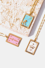 Load image into Gallery viewer, Mystical Charms Tarot Card Pendant Necklace (multiple options)
