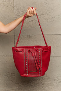 Amy Studded Bucket Bag (multiple color options)