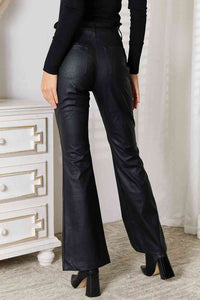 All About The Vibe Slit Flare Leg Pants by Kancan