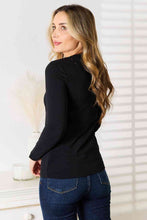 Load image into Gallery viewer, Our Secret Spot Asymmetrical Neck Long Sleeve Top
