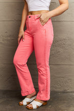 Load image into Gallery viewer, Kenya High Waist Side Twill Straight Jeans by Risen
