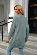 Load image into Gallery viewer, Cozy Hearthside Button Down Longline Cardigan with Pockets (multiple color options)
