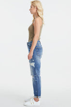 Load image into Gallery viewer, Chloe High Waist Distressed Paint Splatter Pattern Jeans by Bayeas

