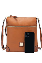 Load image into Gallery viewer, Courageous Couture Vegan Leather Crossbody Bag (multiple color options)
