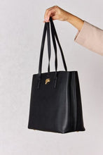 Load image into Gallery viewer, Katie Vegan Leather Office Tote Bag (multiple color options)
