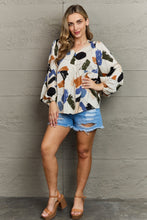 Load image into Gallery viewer, Wishful Thinking Multi Colored Printed Blouse
