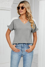 Load image into Gallery viewer, Find A Way V-Neck Short Sleeve T-Shirt (multiple color options)
