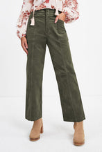 Load image into Gallery viewer, Free As a Bird Pocketed Elastic Waist Straight Pants (multiple color options)

