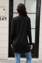 Load image into Gallery viewer, Easy Going Open Front Long Sleeve Cardigan with Pockets (multiple color options)
