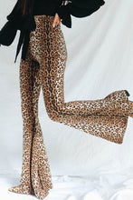 Load image into Gallery viewer, Desert Prowess Leopard Print Flare Leg Pants

