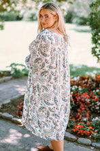 Load image into Gallery viewer, The Paisley Principle Paisley Print Puff Sleeve Dress
