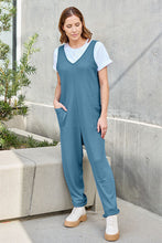 Load image into Gallery viewer, Jump Into Basics Sleeveless Straight Jumpsuit (multiple color options)
