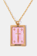 Load image into Gallery viewer, Mystical Charms Tarot Card Pendant Necklace (multiple options)

