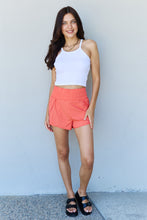 Load image into Gallery viewer, Stay Active High Waistband Active Shorts in Coral
