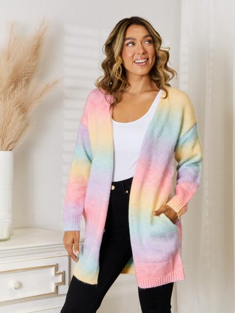 Sweet Like Sugar Gradient Open Front Cardigan (2 color options)