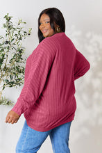 Load image into Gallery viewer, All Day Comfort Ribbed Cocoon Cardigan (multiple color options)
