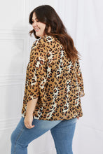 Load image into Gallery viewer, Wild Muse Animal Print Kimono in Camel
