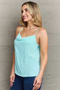 For The Weekend Loose Fit Cami in Mint