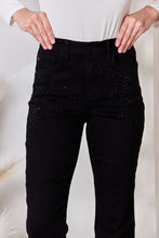Load image into Gallery viewer, She Shines Bright Rhinestone Embellishment Slim Jeans by Judy Blue
