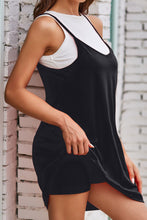 Load image into Gallery viewer, Scoop Neck Cami Dress and Shorts Set (multiple color options)
