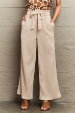 Load image into Gallery viewer, Quite Dashing Tie Waist Long Pants
