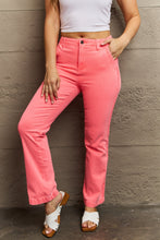 Load image into Gallery viewer, Kenya High Waist Side Twill Straight Jeans by Risen
